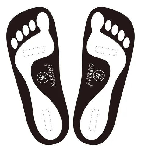 Pads Para Pies De Spray Bronceador Kobbtan Autobronceante 60