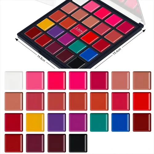 Paleta Labial 25 Colores Yarlady Yld-lip-25
