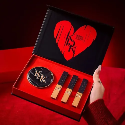 Set De Maquillaje Regalo Labiales Y Polvo San Valentín Kit