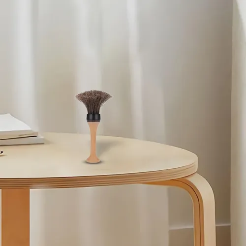 Neck Duster Brush Stand Up Base Peluquería Peluquería