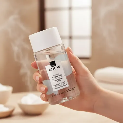 Avon Anew Agua Micelar Facial De Limpieza Hidratante 150ml