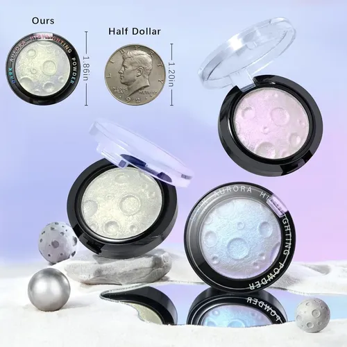 Paleta Sombras Iluminadora Multicolor Purple Glow