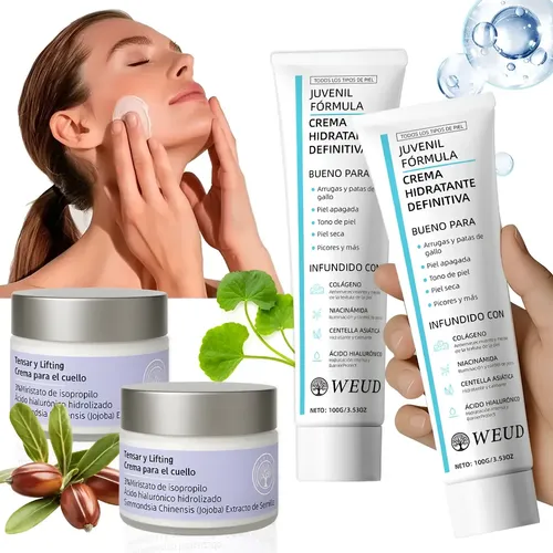 4pc Crema Antiedad Firmness,calma Hydration,barrera Cutánea