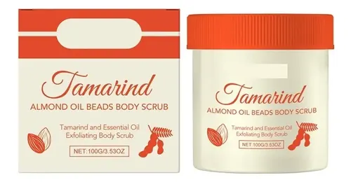 Exfoliante Corporal De Tamarindo Y Almendras 100g 1unidad