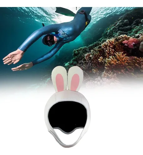Gorro De Buceo Con Capucha De Neopreno Para Bañarse Gorro L