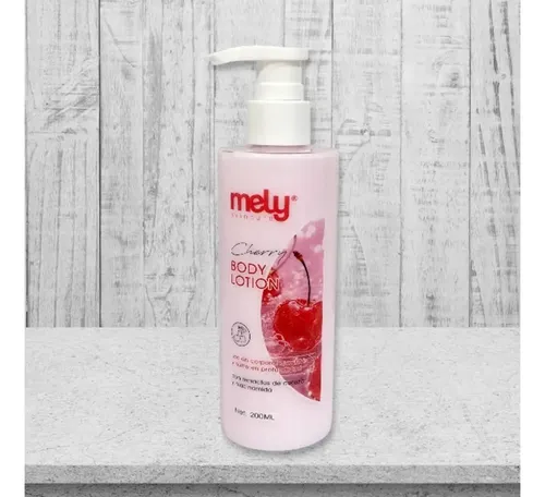 Kit Skincare Mely Cherry Serum + 10 Parches + Loción Body