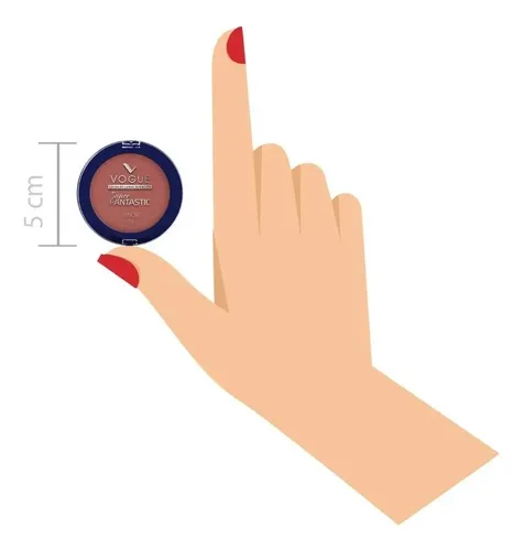 Maquillaje Rubor Color Vogue De Larga Duración Para Rostro Tono Del Maquillaje Red Red