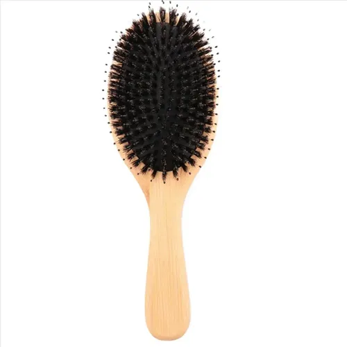 Cepillo For El Cabello, Cerdas De Jabalí Con Pasadores De H