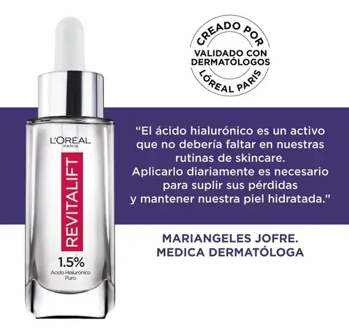 Sérum Rostro Revitalift Ácido Hialurónico L’oréal Paris 30ml