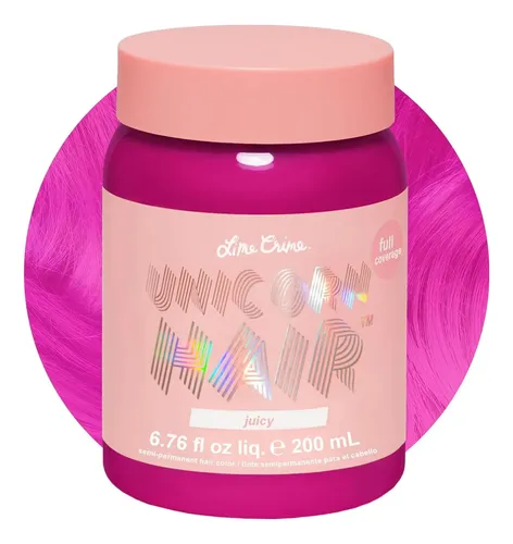 Tinte Vegano Lime Crime Unicorn Hair Juicy (fucsia)