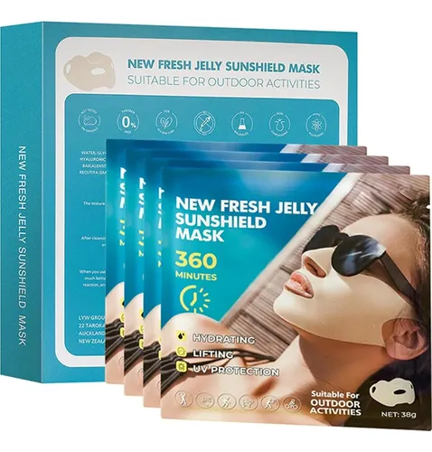 Parche Solar Facial Jelly 5 Uds Fresh – Protección Uv Para