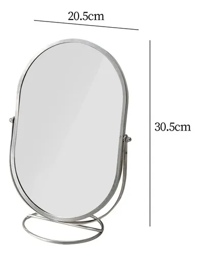 Table Mirror With Stand, Makeup Mirror! -///