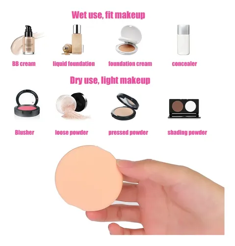 Crema Bb De Maquillaje Facial Y Transpirable Puff, 10