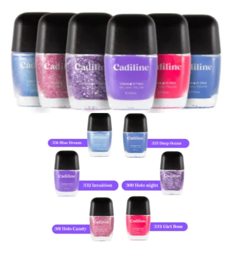 Esmalte Cadiline Tracidional Color 167 Top Coat Rodocrosita