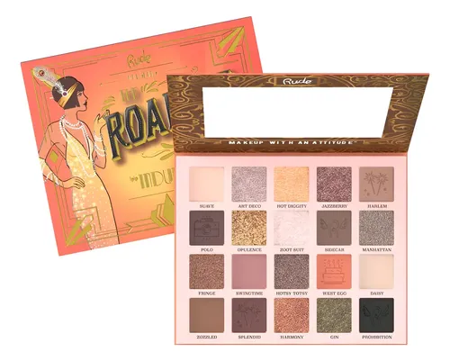 Kit De 20 Sombras The Roaring 20’s Indulgence Rude Cosmetics