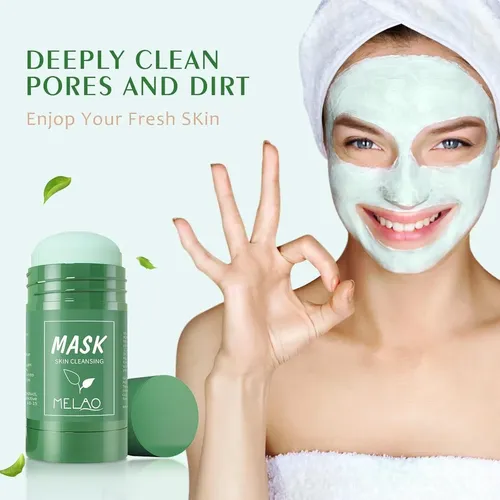 Mascarilla De Arcilla Verde Vemofoper Para Puntos Negros Y