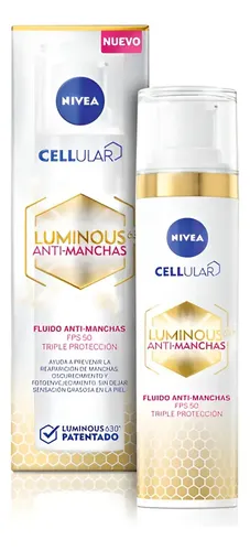 Fluido Nivea Luminous Antimanchas Cellular Fps50 40ml