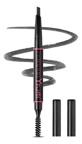Lápiz De Cejas Negro Lápiz Impermeable Para Mujer