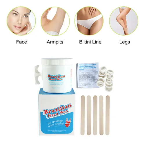 Kit De Cera Dura Enlatada Para Microdepilación A Baja Temper