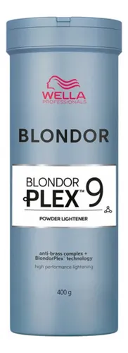 Polvo Wella Blondor Plex 9 Decolorante 400gr Anticobrizo 6c