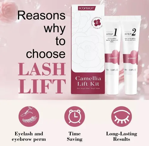 Kit Lifting Pestañas Y Cejas Iconsign Camellia 10ml