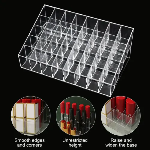 Px Organizador For 40 Labiales Exhibidor Maquillaje