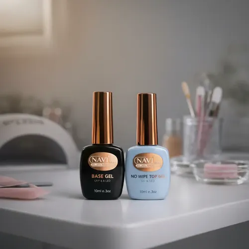 Base Y Top Coat Navi Esmalte Semipermanente Transparente10ml