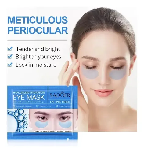 Pack X3 Sadoer Parches Anti Ojeras Hidratantes Ojos Todo Tipo De Piel