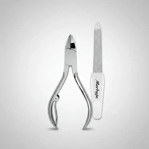 Kit – Alicate Para Uñas + Lima Merheje Professional Bli