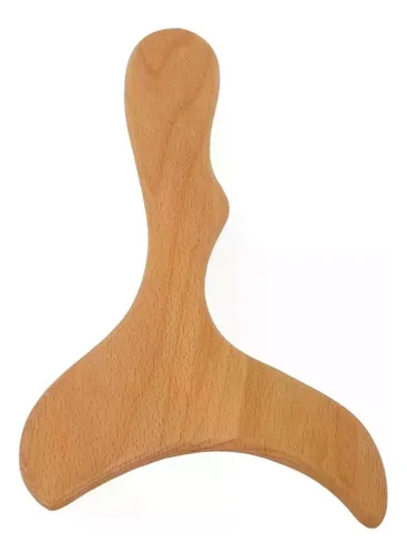 L. Gua Sha Board, Wood Scraping Board, Tool