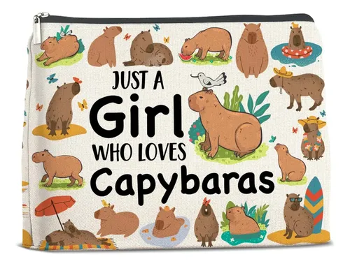 Bolsa De Maquillaje Upnege Capybara, Regalos Para Los Amante
