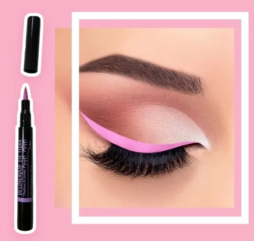 Thelma&louise Delineador Fibra Rosa
