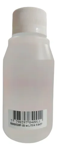 Removedor Esmalte Semipermanente Y Uñas Esculpidas 100cc