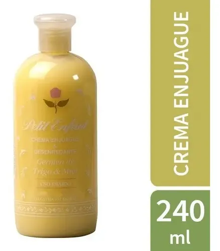 Crema De Enjuague Petit Enfant X 240 Ml.