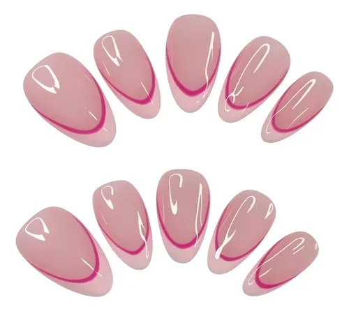 Uñas Postizas Press On Estilo Handmande