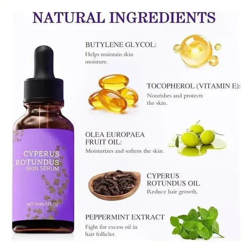 Barato/3 Aceites Cyperus Rotundus Para Depilación E Hidratac