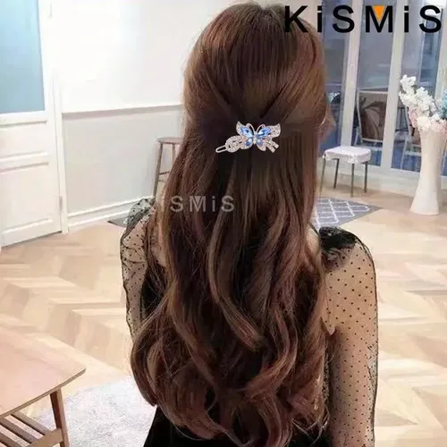 Broche De Pelo Mariposa Con Cristales – Accesorio Elegante