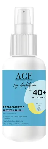 Protector Solar Facial Acf Dadatina Camuflaje Uv Fps 40+