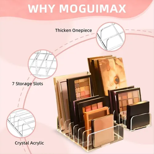Paquete De 2 Paletas De Maquillaje Acrílico Para Sombras De