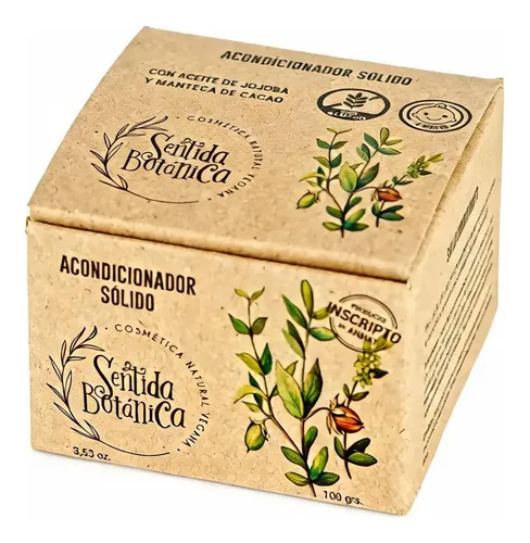 Sentida Botánica Acondicionador Solido Natural Vegano