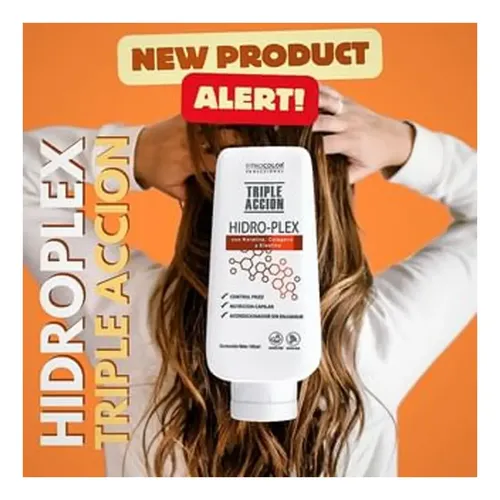 Emulsión Triple Acción Hidro-plex Keratina 100ml Fithocolor