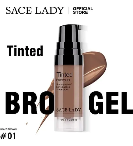 Conjunto Gel Cejas 2 Tonos Sace Lady Con Brochas