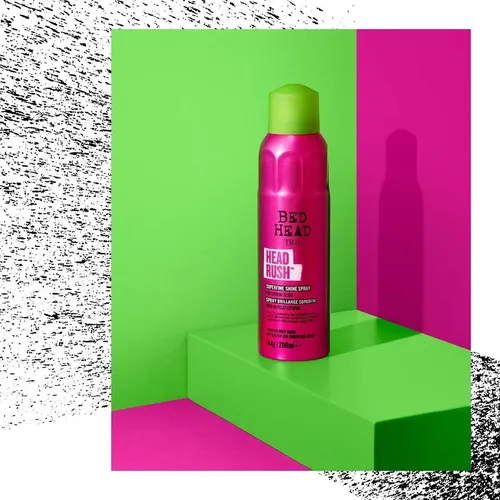 Tigi Bed Head Headrush X 200ml Spray Liviano Brillo Extremo