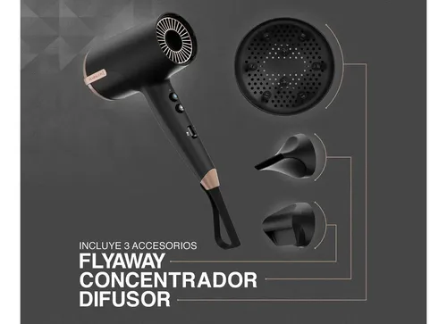 Secador Remington One D31a 2000w Negro Iónico