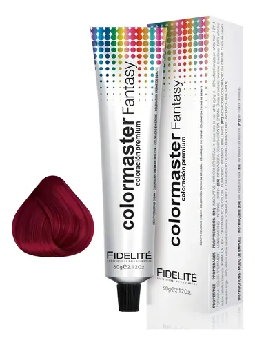 Tintura Colormaster Fantasy Fidelité Color Rojo Furia