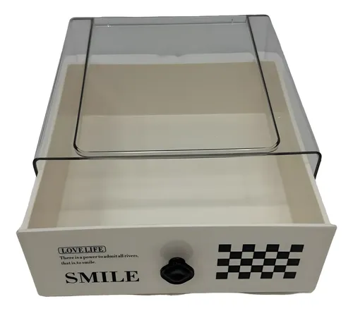 Cajon 1 Organizador Apilable Cosmético Maquillaje Escritorio