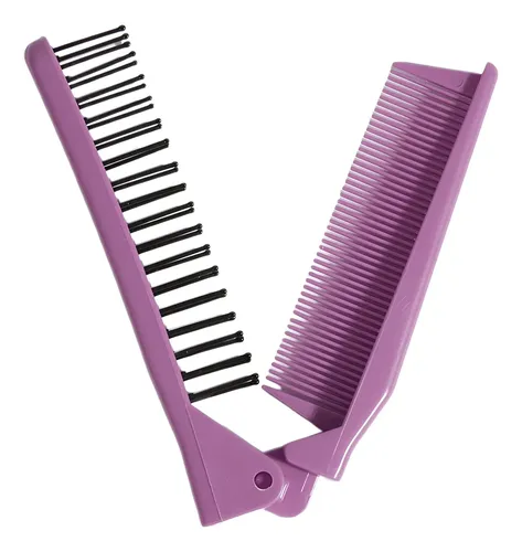 Cepillo De Peine De Pelo Plegable Mini Peine De Bolsillo.,