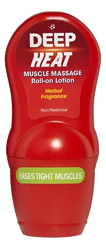 Loción Roll-on Para Masaje Muscular Deep Heat 50 Ml