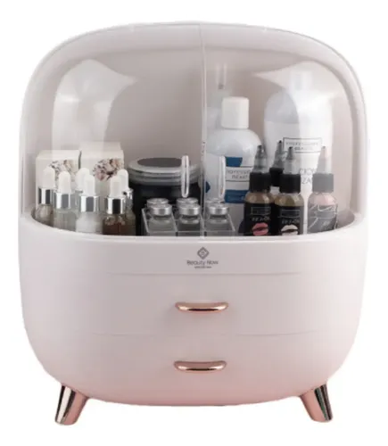 Organizador Porta Cosmeticos – Maquillaje – Makeup – Grande Color Blanco