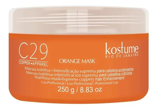 Máscara Nutritiva Kostume C29 Intensificación Pelo Cobrizo
